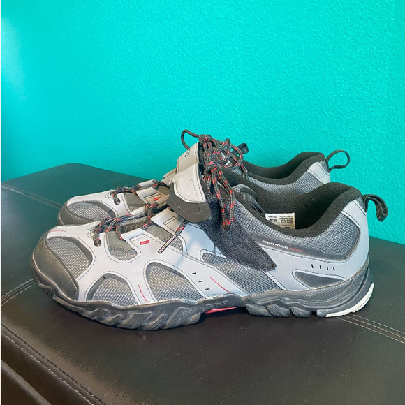 Shimano Pedaling Dynamics Men's Cycling Shoes Gray & Red Size 11/48 - Picture 4 of 11